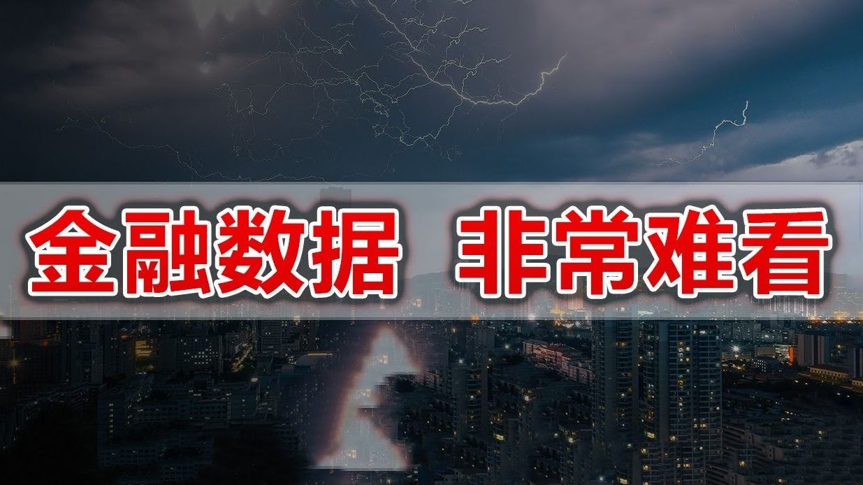 7月数据,史无前例,政府主导投资,民企信贷疲软,提前还贷哔哩哔哩bilibili