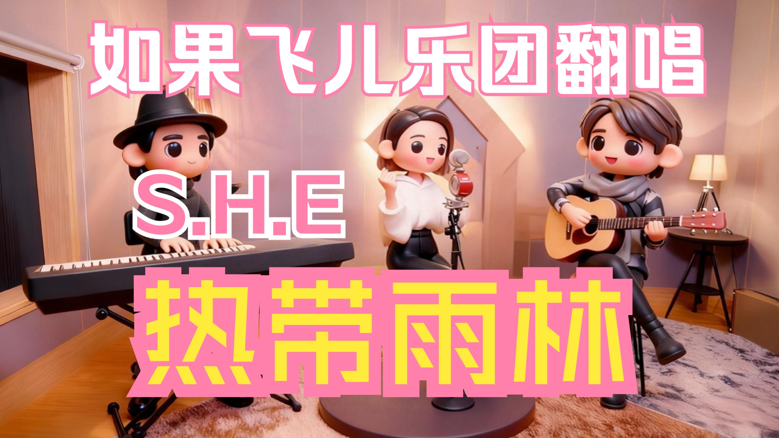 【AI翻唱】如果周杰伦把这首歌给了飞儿乐团？《热带雨林》秒变“荒野大逃杀”！