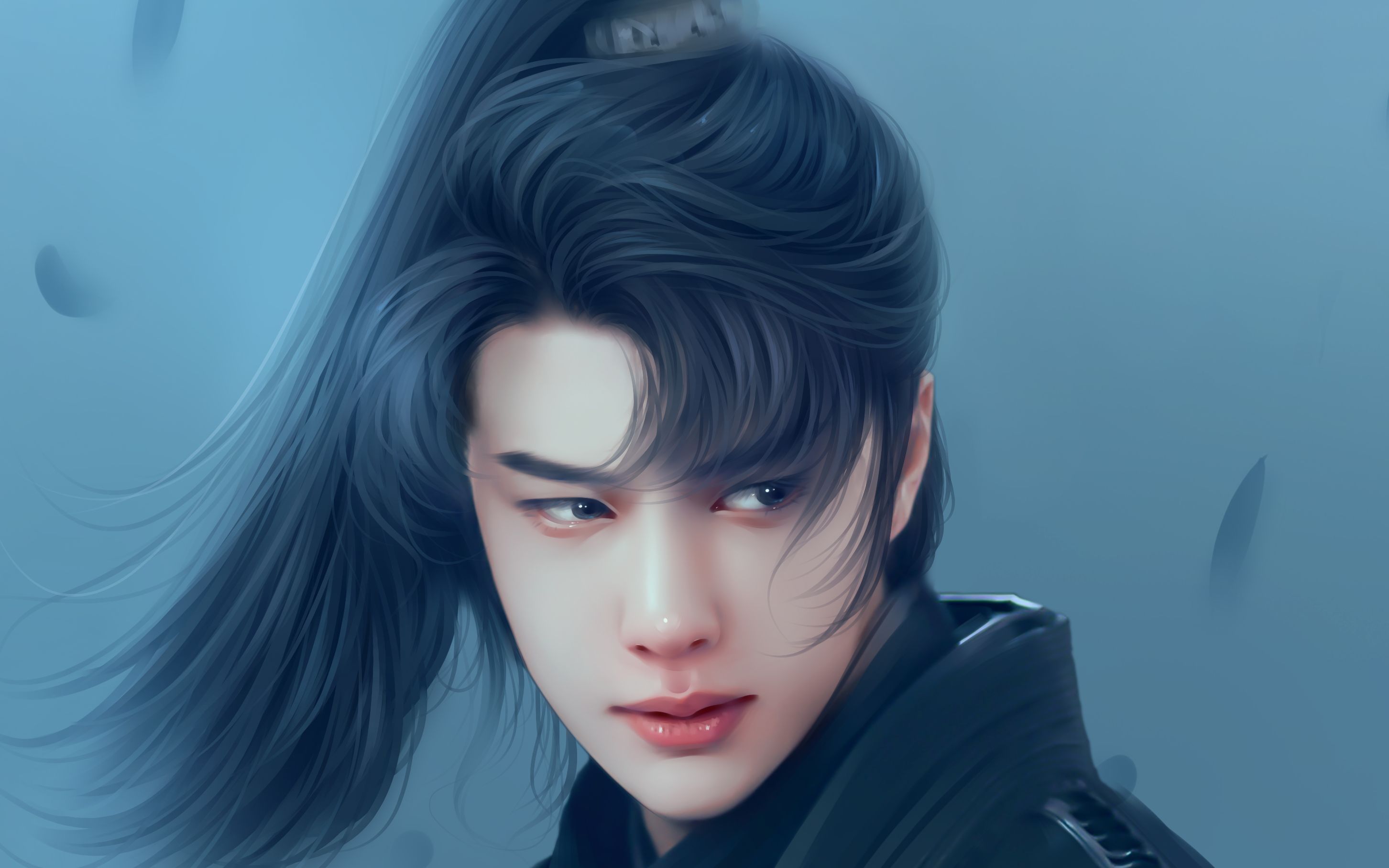 真人照片转手绘樱络手绘sai手绘数位板绘ps手绘教程转手绘头像王一博