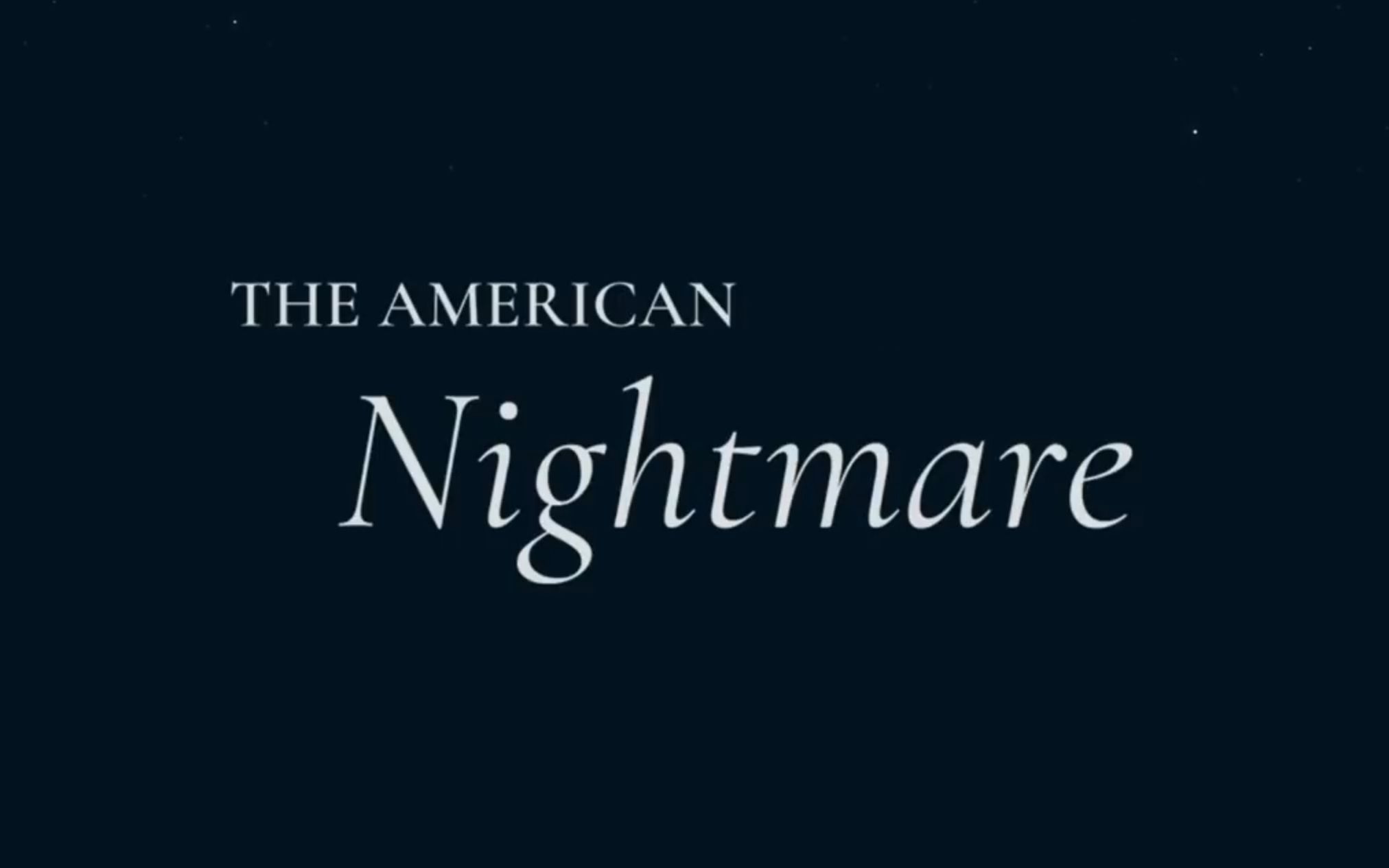 【纪录片】美国噩梦:金融危机十年后 The American Nightmare (2018)哔哩哔哩bilibili