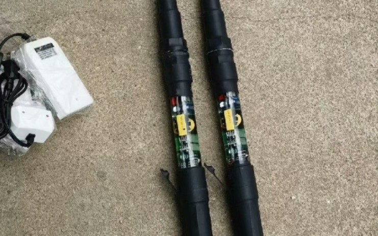 防水一体杆潜水单杆防鲨器