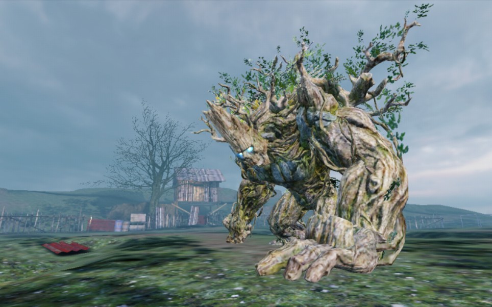 【筱贱】《使命召唤手游[台服]》丧尸模式普通难度 英雄隐藏boss树妖