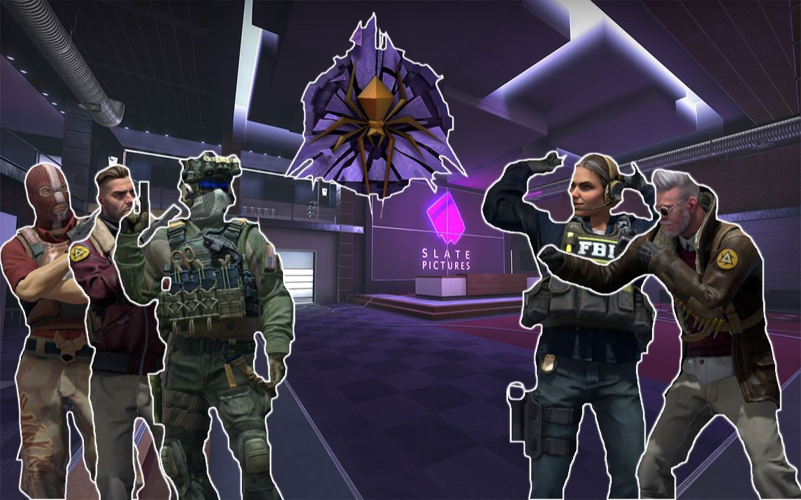 csgo裂网大行动新地图跑图及讲解!