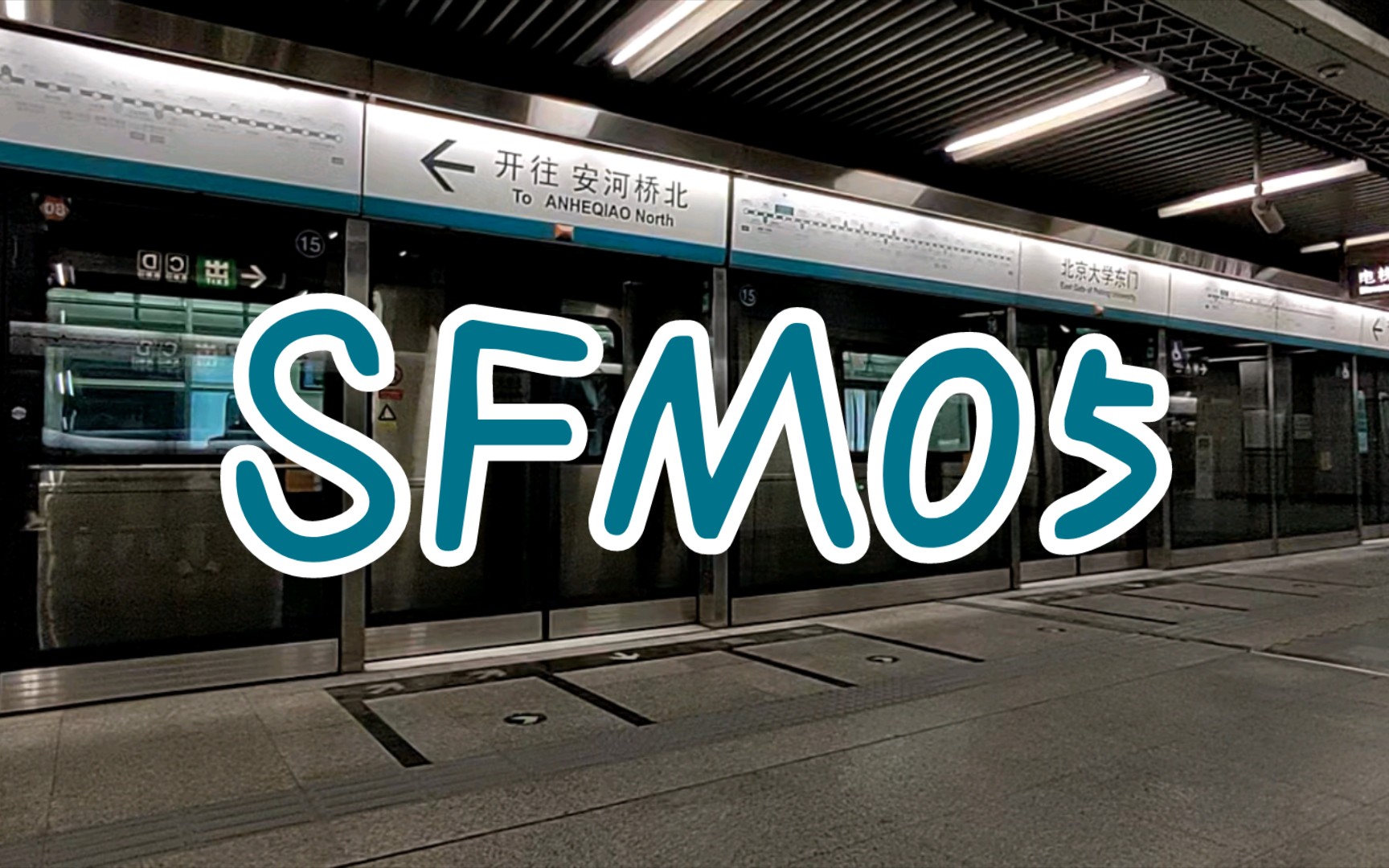 【北京地铁4号线】sfm05型029 北京大学东门站进站
