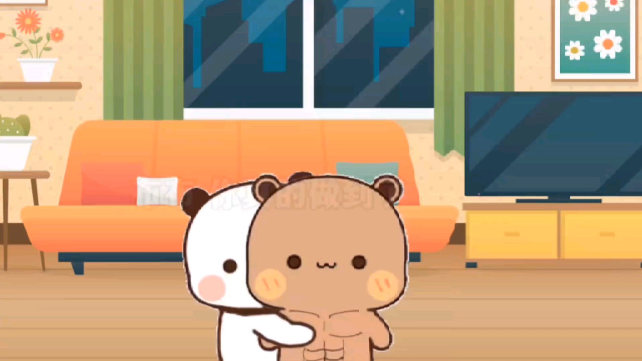 看布布是怎样练腹肌的