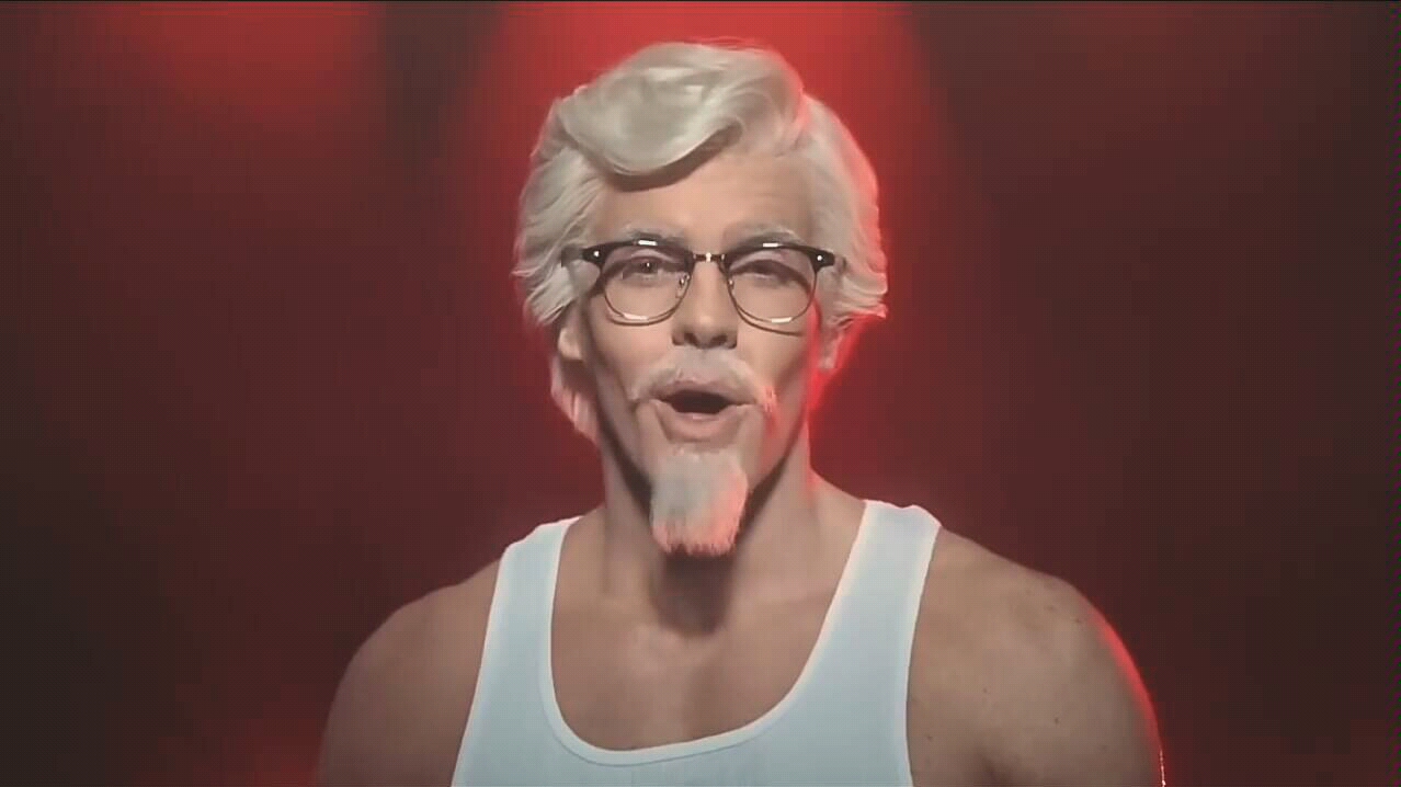 肯德基♂,母亲节广告