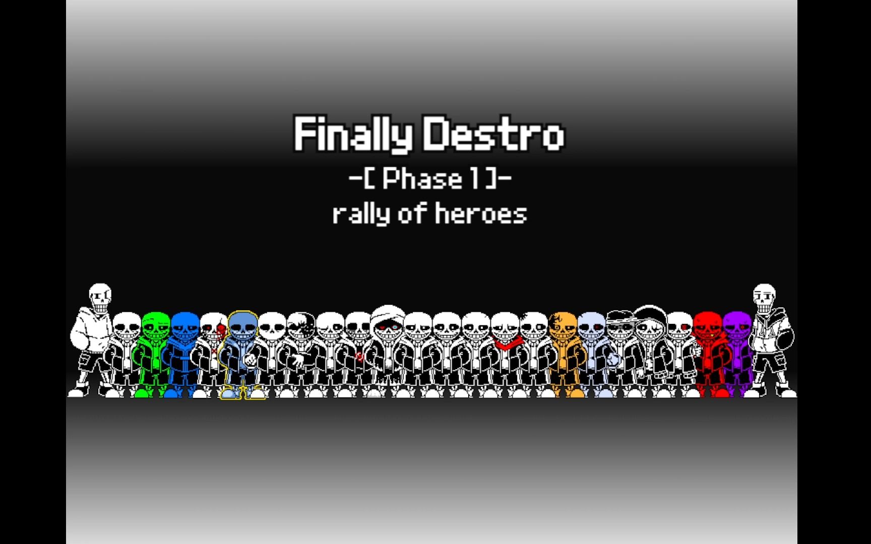 [图]最后的毁灭 Finally Destro 24重审判 Phase 1 rally of heroes