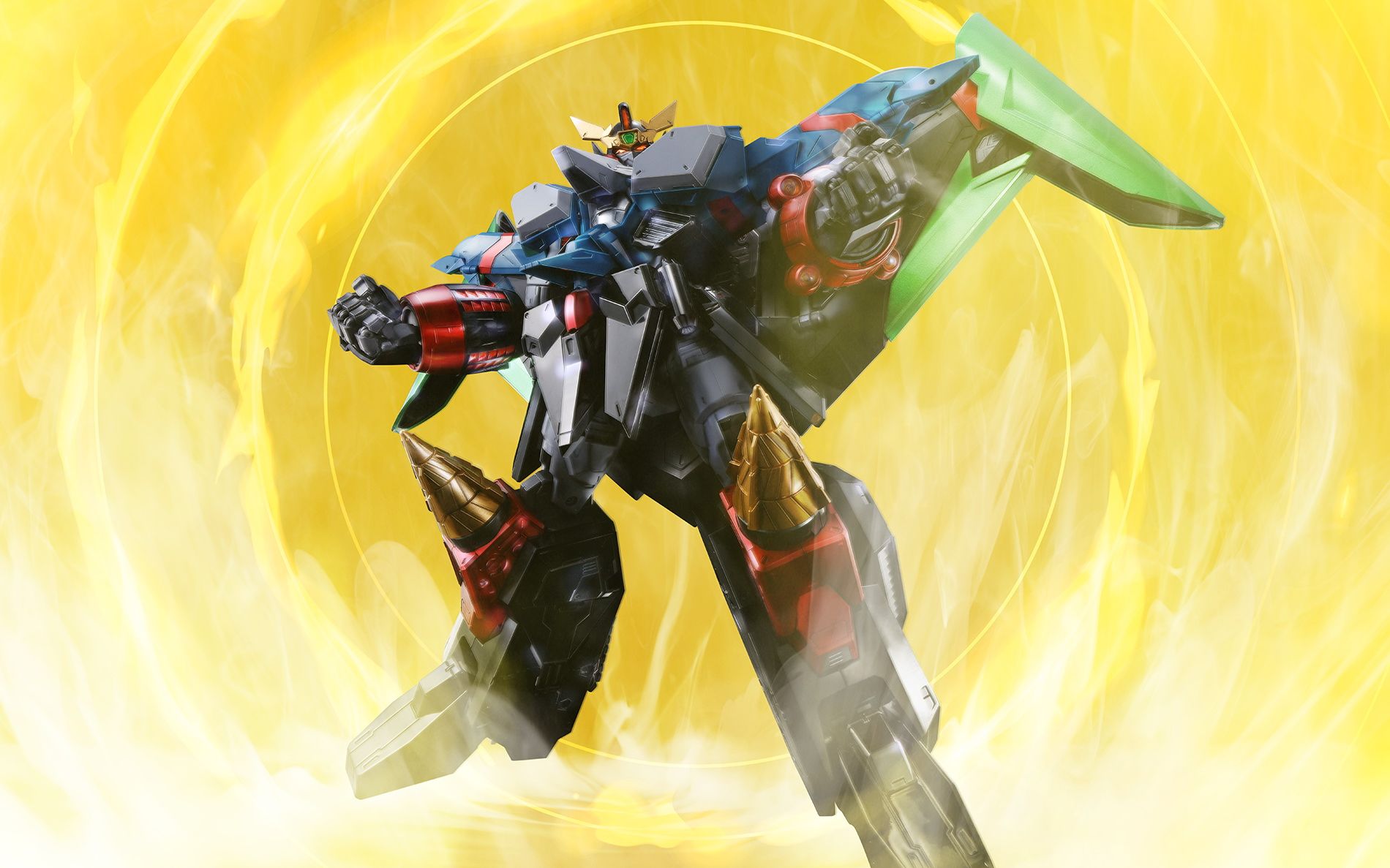 超合金魂 gx-104 勇者王gaofighgar 官方合体视频