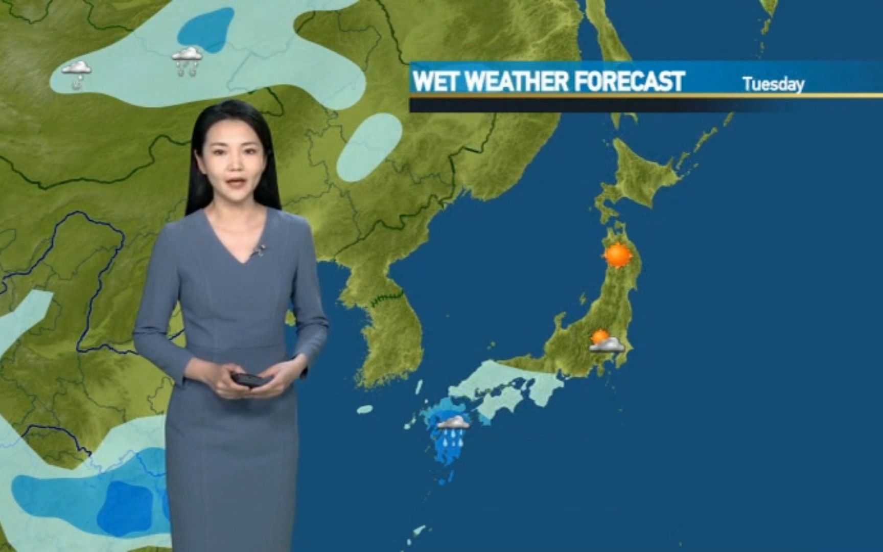 【20230321】全球天气预报英文版 CGTN WEATHER哔哩哔哩bilibili