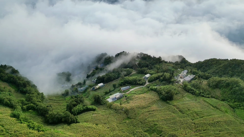 麻栗坡县茨竹坝村石家湾小组,竹境云屋,一个适合安静发呆的地方.