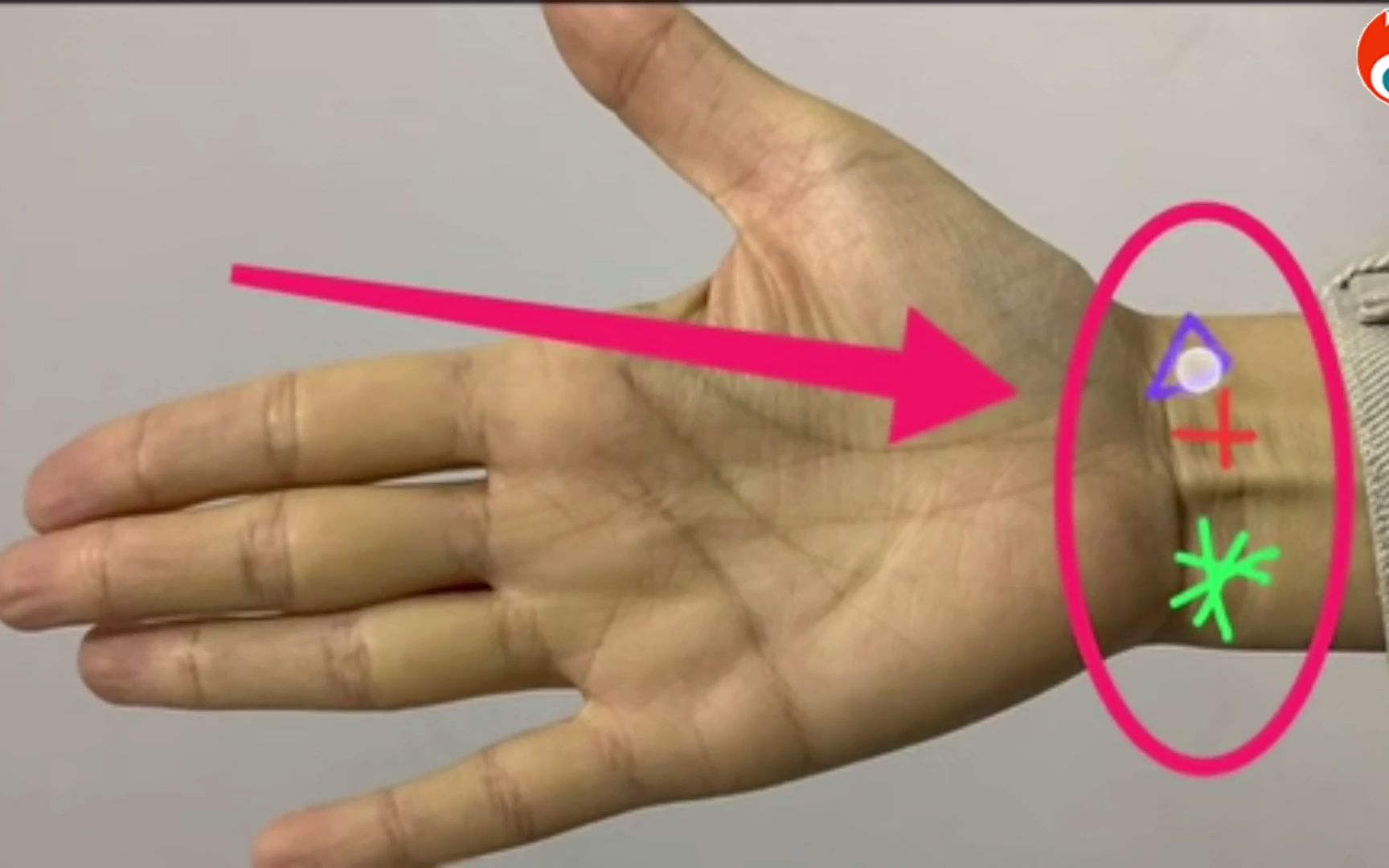 麻衣相法:手腕处有"三角型纹"会有"奇才奇智"的手相