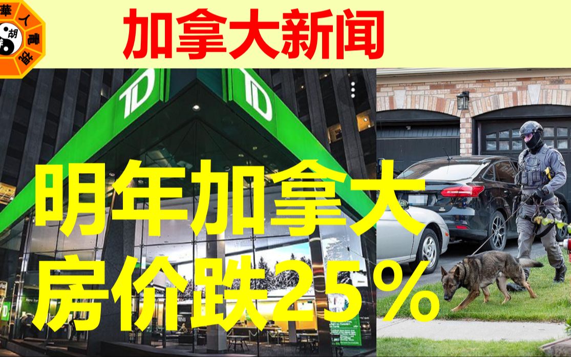 加拿大新闻:天气让加拿大变得更穷了|明年加拿大房价跌25%|警方捣毁大多区贩毒集团|公寓楼破产|男子犯下20起抢劫案|团购群售卖假货月饼|中餐馆惊现剧毒...