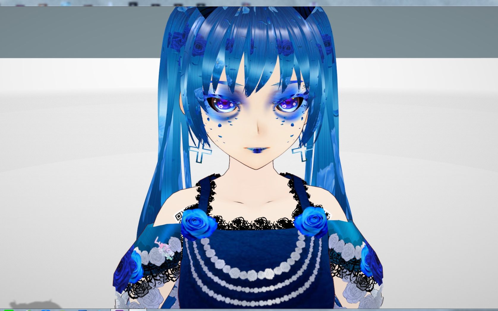 二次元虚拟人物3d主播虚拟直播人物模型vup