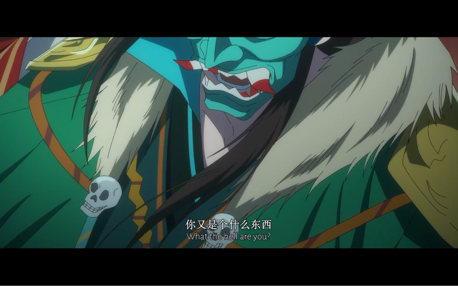 【天官赐福】头上冒绿火追着谢怜花城骂 我叫青鬼戚容你记住