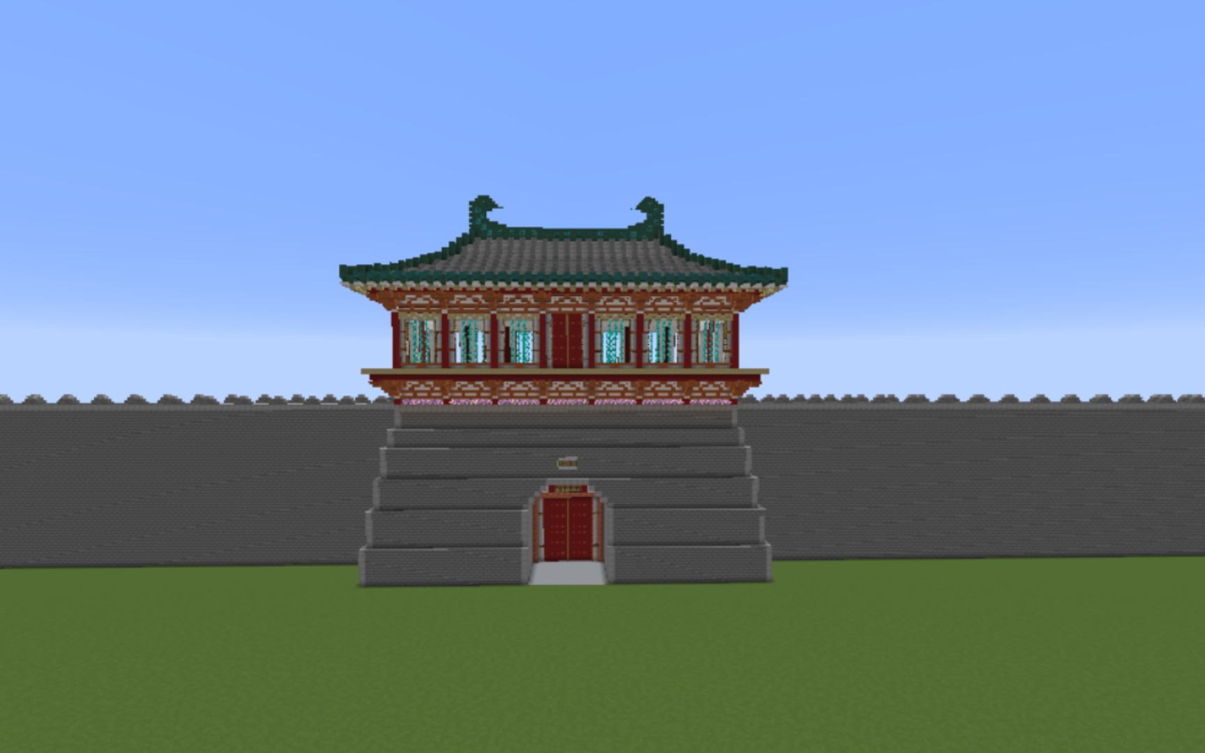 活动  在mc中复原大明宫第十四期:银台门