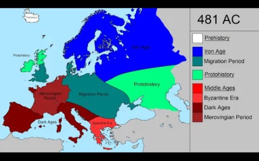 【历史地图】欧洲历史时代:每年哔哩哔哩bilibili