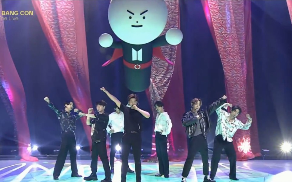 [图]【BTS】Anpanman 面包超人 线上演唱会中字 我不是超级英雄 但我可以成为你的英雄