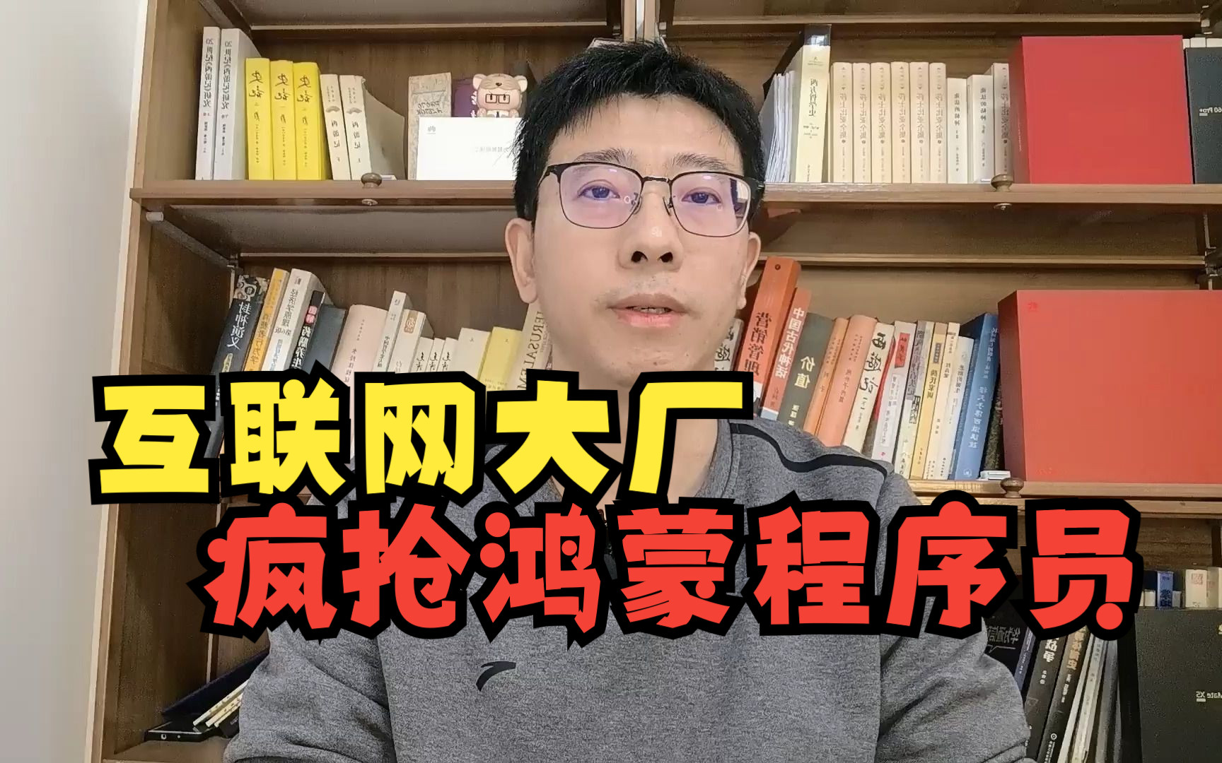 互联网大厂疯抢鸿蒙程序员哔哩哔哩bilibili