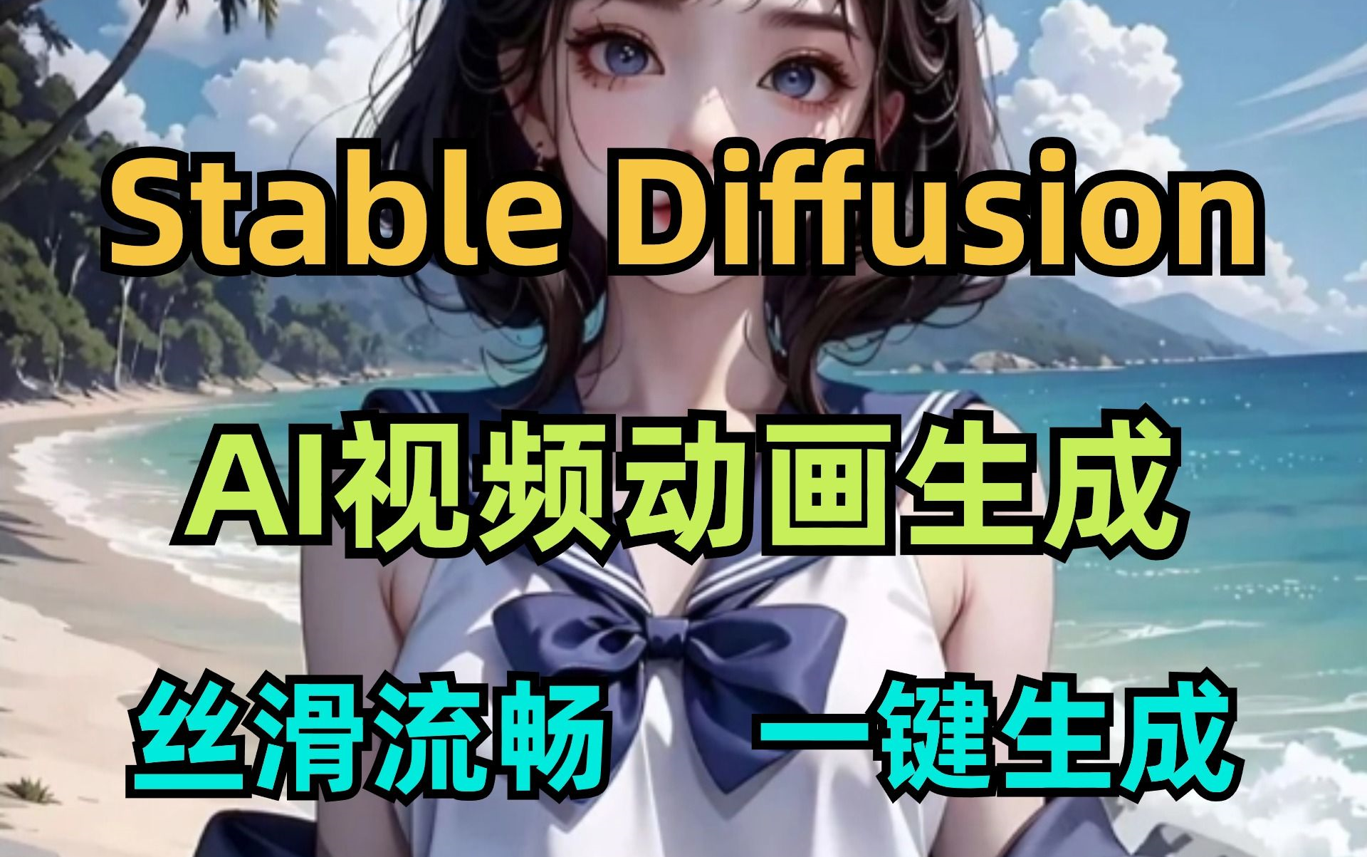 【史上最全SD实战教程】2024最新Stable Diffusion实战应用保姆级教程 游戏动漫头像视频 电商系列 素材制作 AI一键换装变现哔哩哔哩bilibili