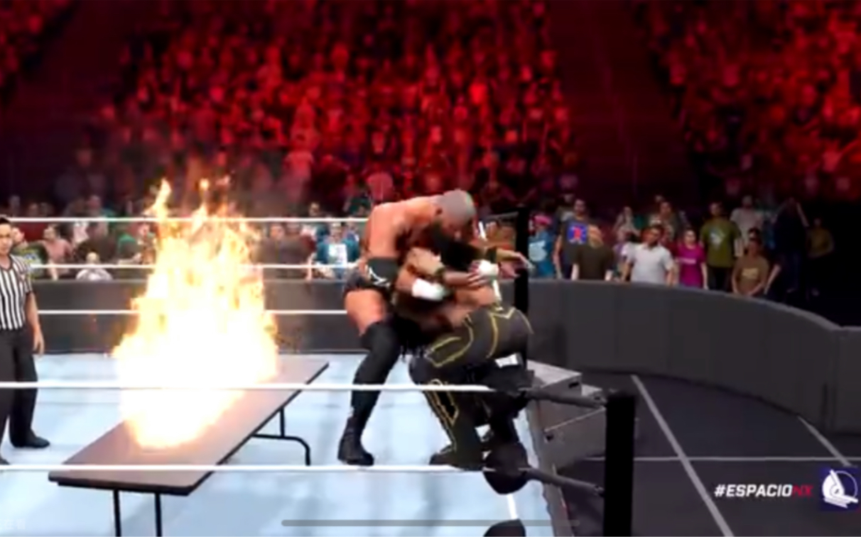 [图]【WWE 2K22】越来越离谱的极限动作