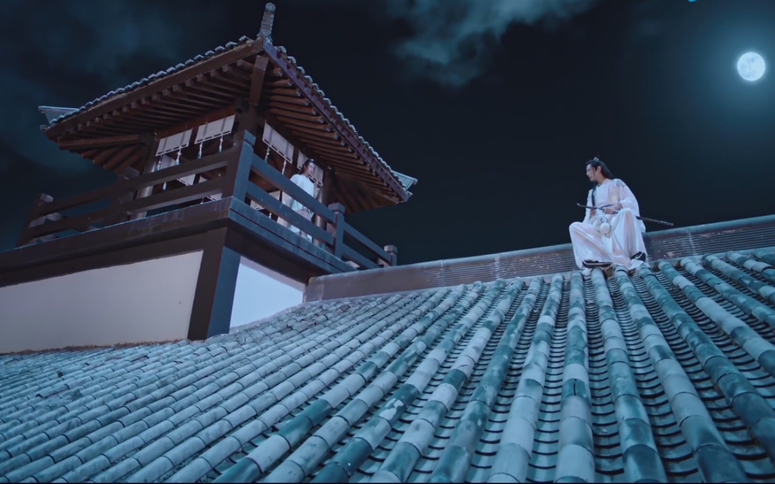 【肖战&王一博】 陈情令打戏剪辑 屋顶打戏我能看亿遍 imove剪得比较