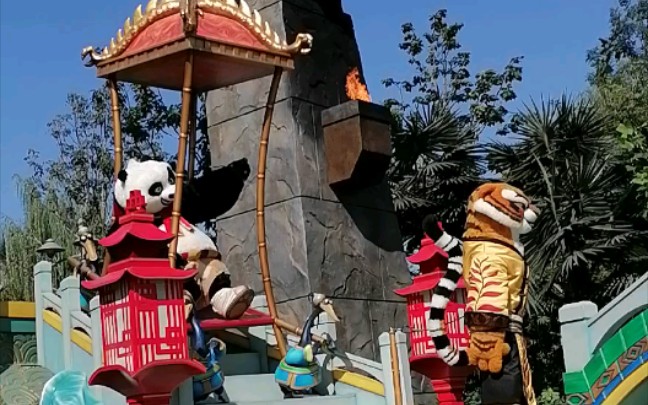【北京环球影城】环球大巡游之三 功夫熊猫主题