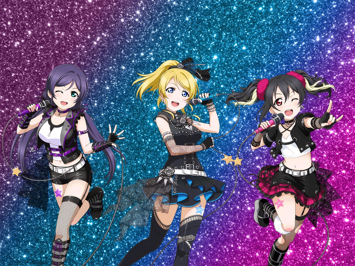 【ai翻唱】三年级组(东条希,矢泽妮可,绚濑绘里)- super star