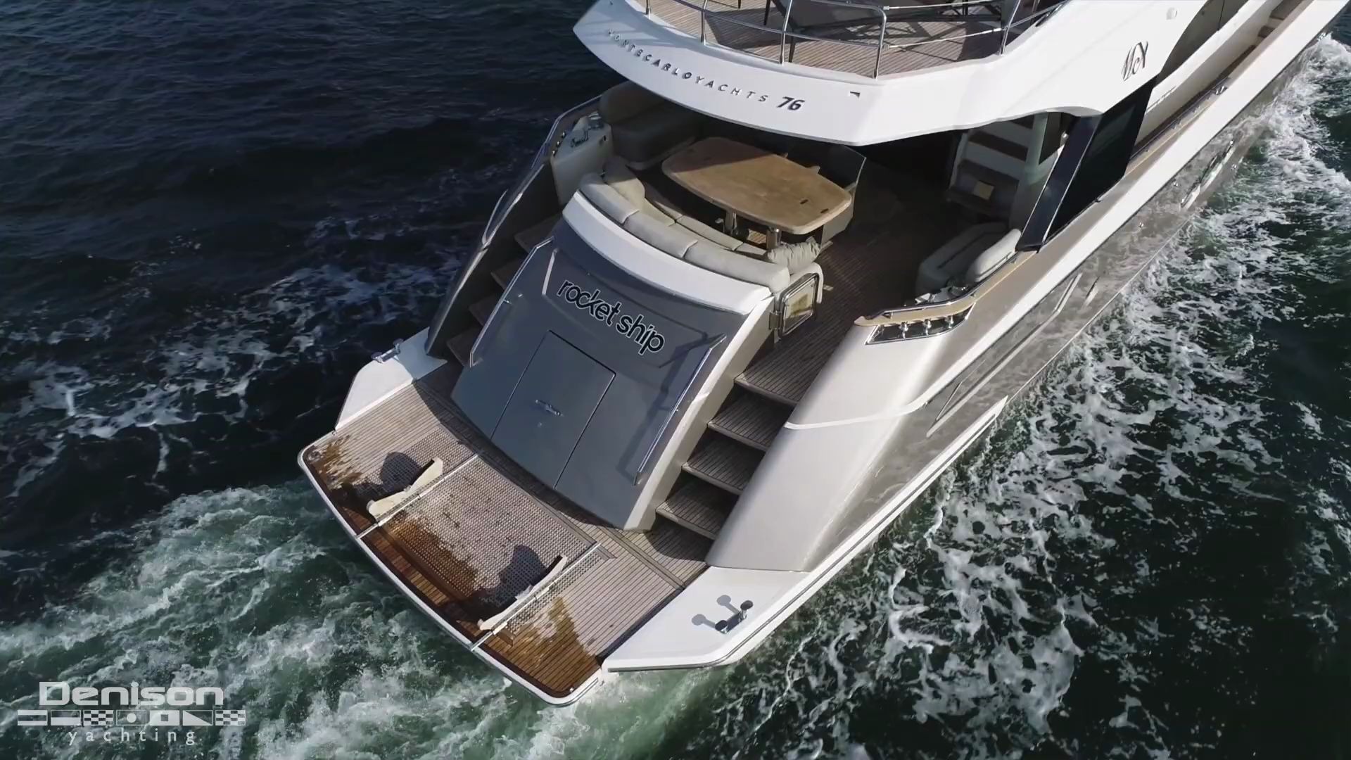 【denison yachting】rocket ship- 76 monte carlo 游艇 [walk