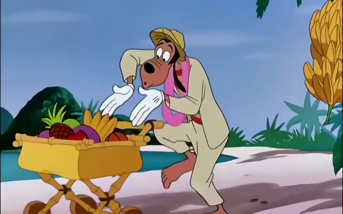 1 辞职后的高飞来到热带地区,开始平静安逸的生活#童年经典动画片