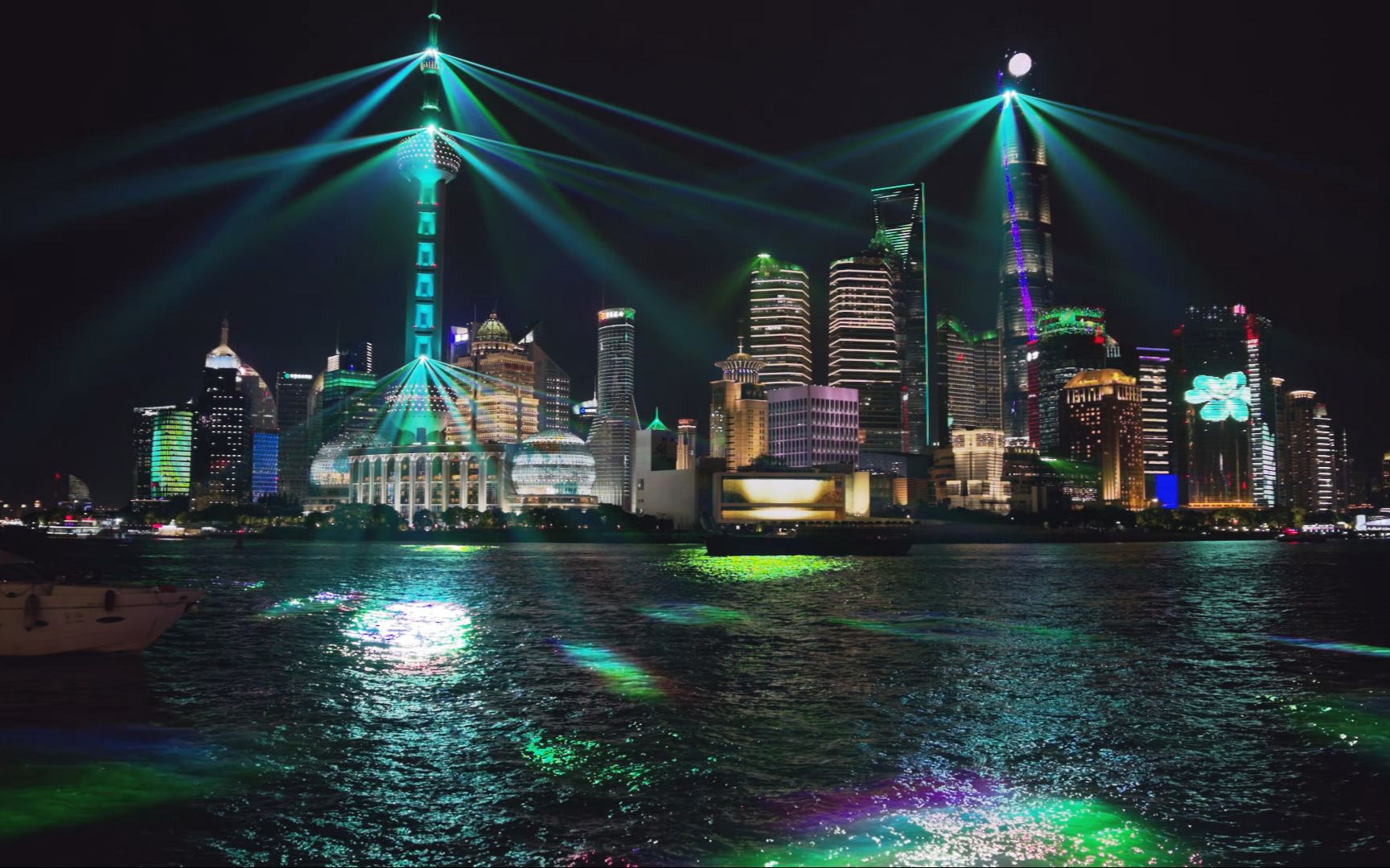 上海外滩 浦江光影秀