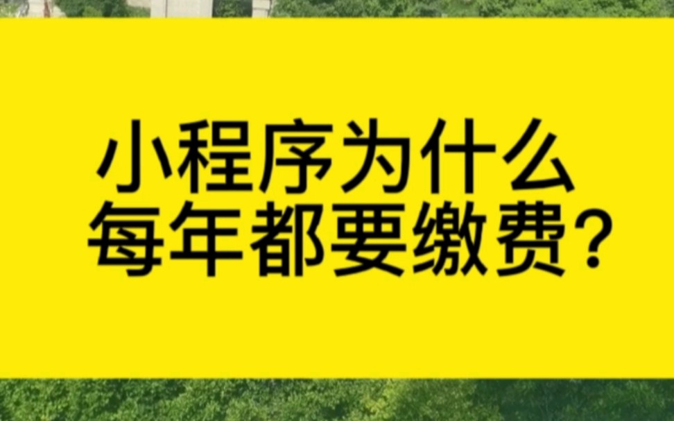 怎么开发一个永久的小程序?哔哩哔哩bilibili