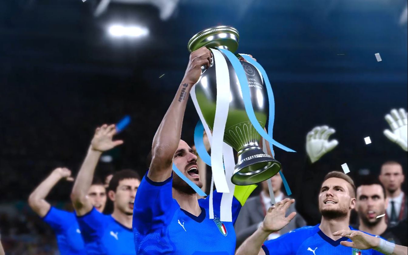 【巴乔生涯】2021欧洲杯决赛意大利vs英格兰,蓝衣军团53年后再捧杯!