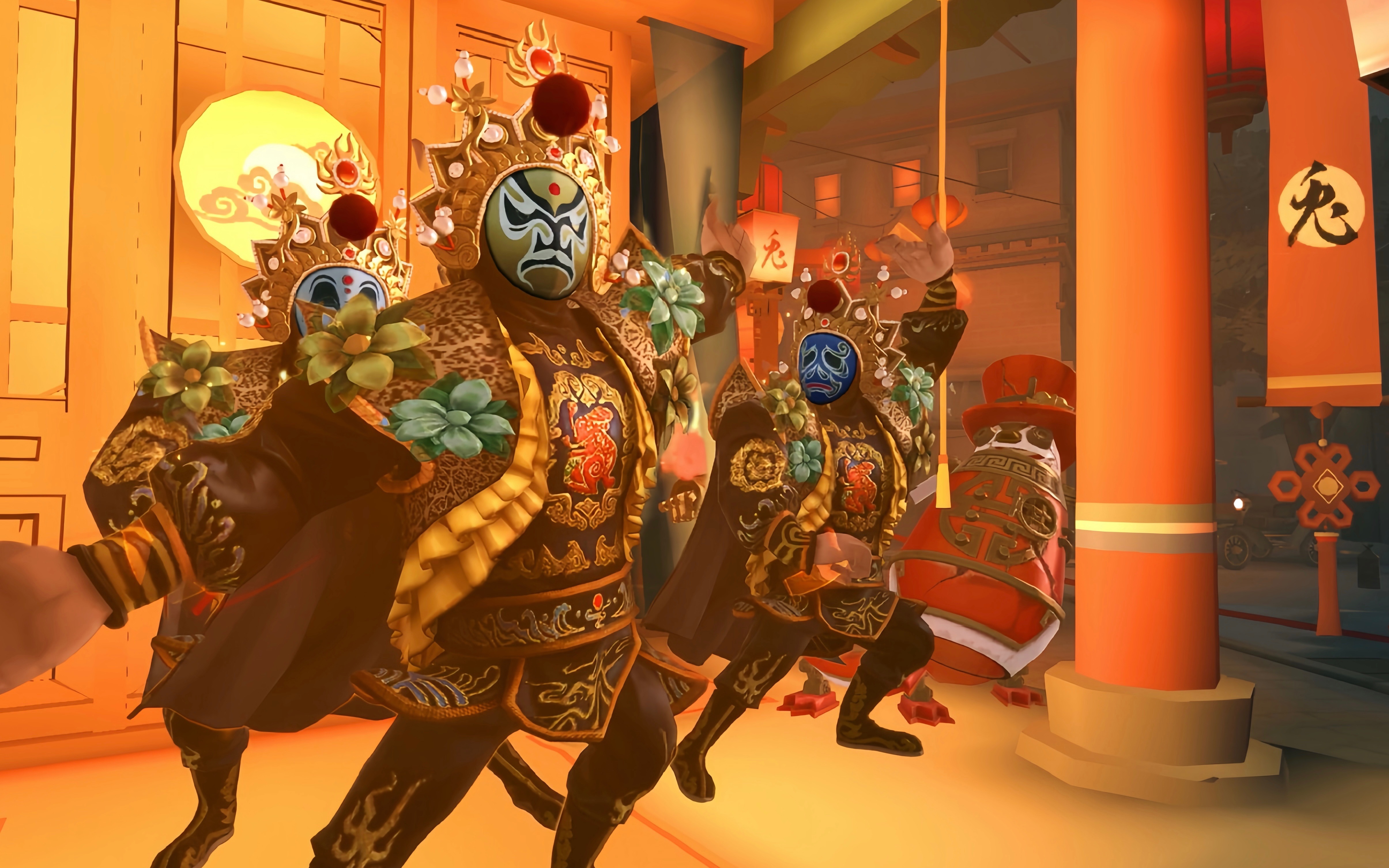 变脸王的川剧表演多角度欣赏【第五人格|烟花秀】