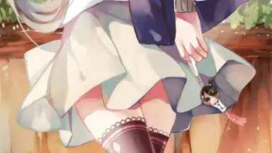 覆面系ノイズ ドでか缶バッジ　有栖川仁乃 fukumenkei_noise_high_school-