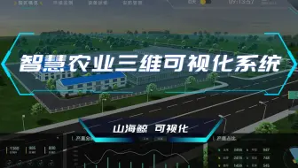 【山海鲸可视化】数字孪生 GIS系统 智慧农业可视化大屏合集