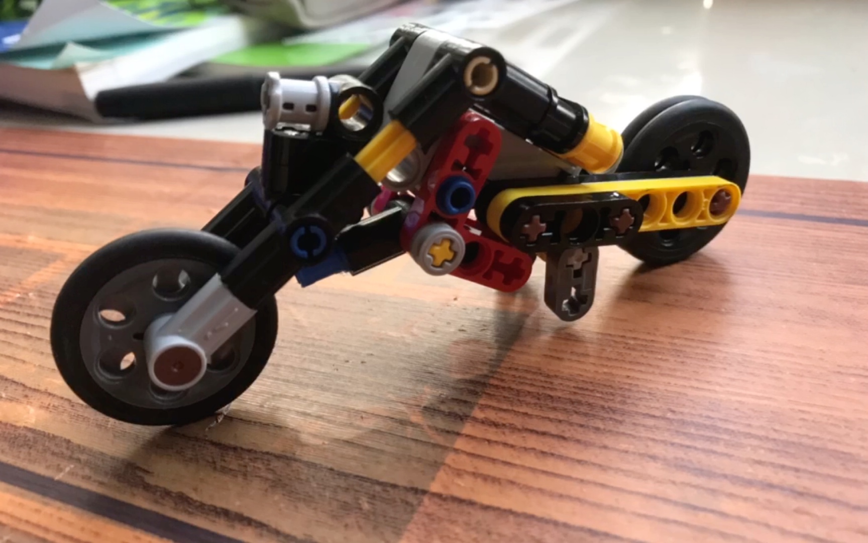 乐高moc变形摩托车