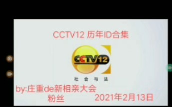 【放送文化 更新中】中央广播电视总台央视社会与法频道(CCTV12)历年ID呼号台徽台标合集历史变迁合集(20022021)哔哩哔哩bilibili