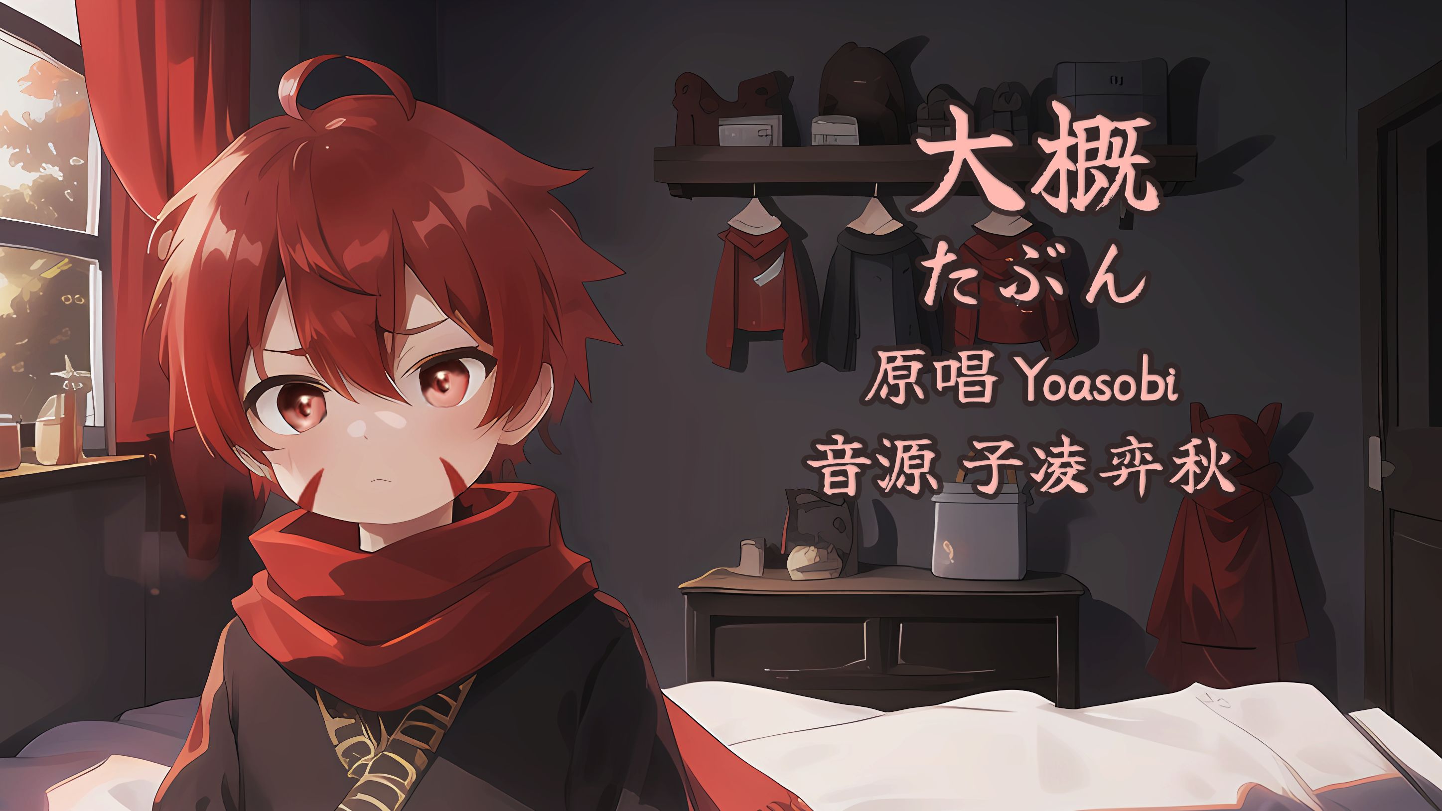 【ai秋少主】大概 たぶん(原唱:yoasobi 音源:子凌弈秋)