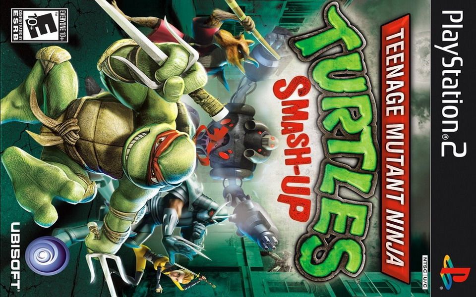 ps2游戏图签0228-忍者神龟快打