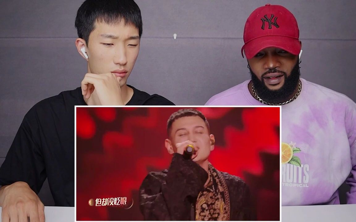 [图]【外国人反应】看艾热《千里万里》专业rapper的实力压制！