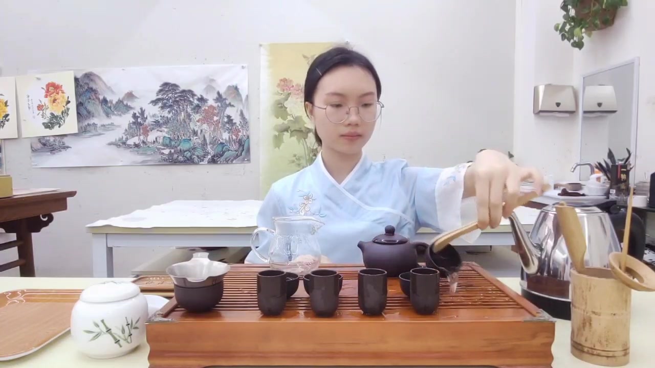 [图]国学少女的茶道人生：一茶一世界，一味一人生【台式功夫茶】