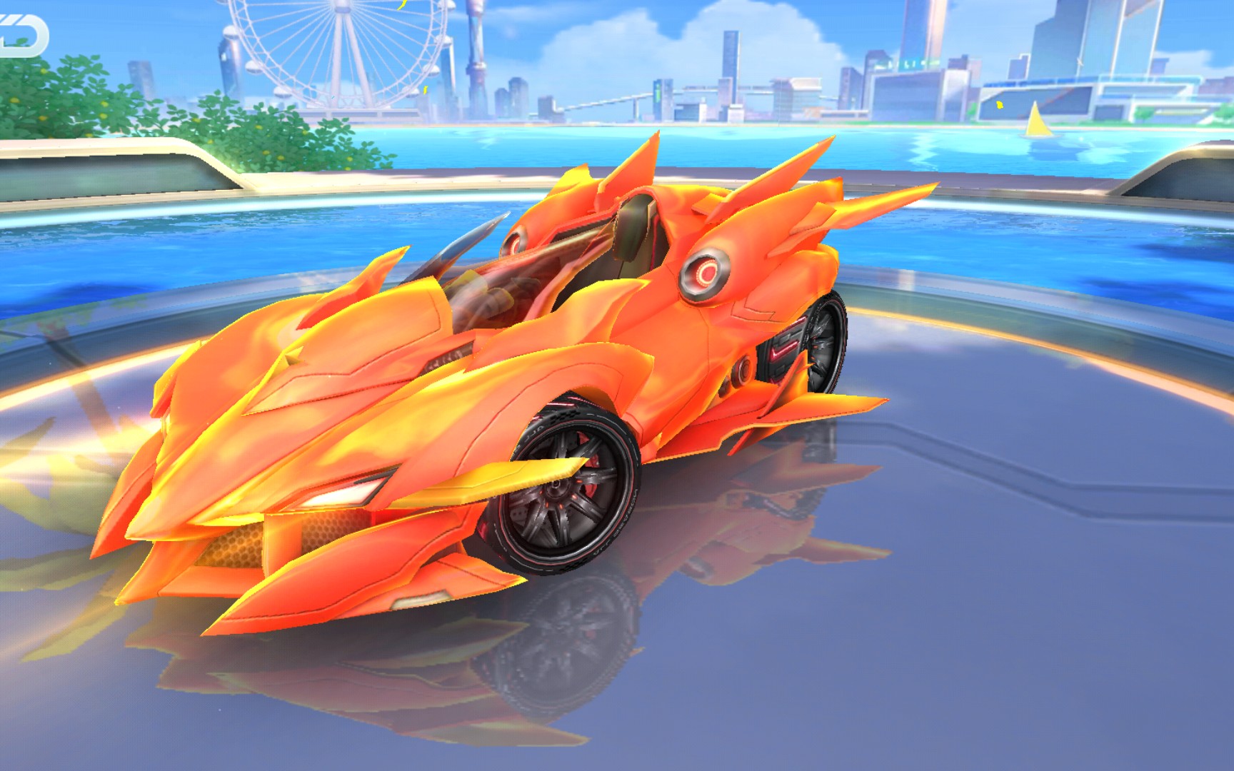 qq飞车手游新车火神需要美化包加q群在介绍里_哔哩哔哩_bilibili