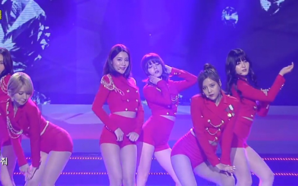 [图]【AOA】like a cat 舞台 MBC Show Champion 150401