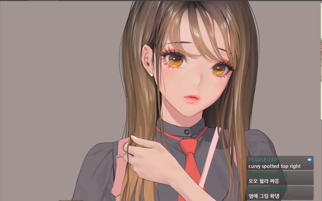 前天命之子画师 血罗/金炯燮 绘画直播 2020-04-20