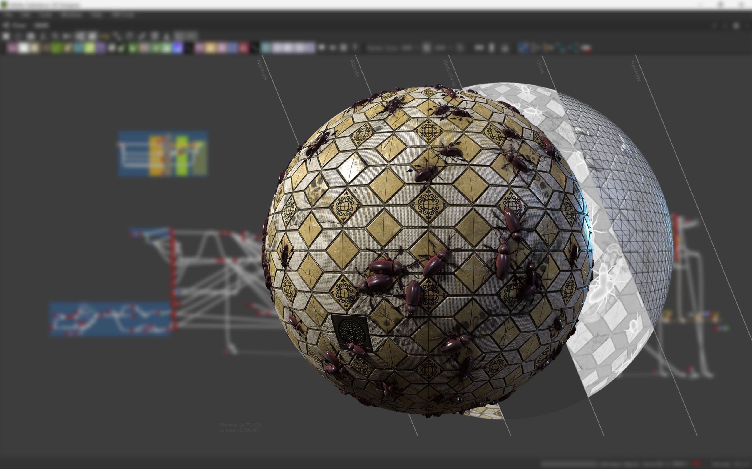 蟑螂地板-substance designer教程(地板砖的分析与高度图的制作)
