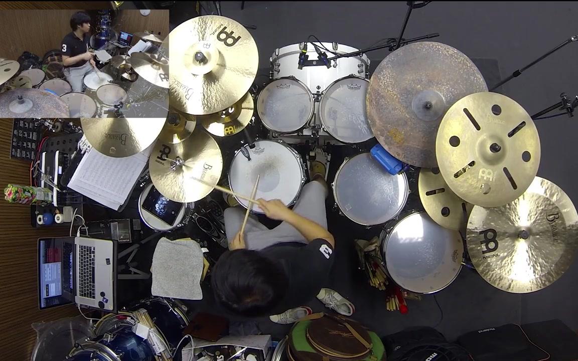 [图]说散就散 架子鼓(Drum cover by Chandler Chan)