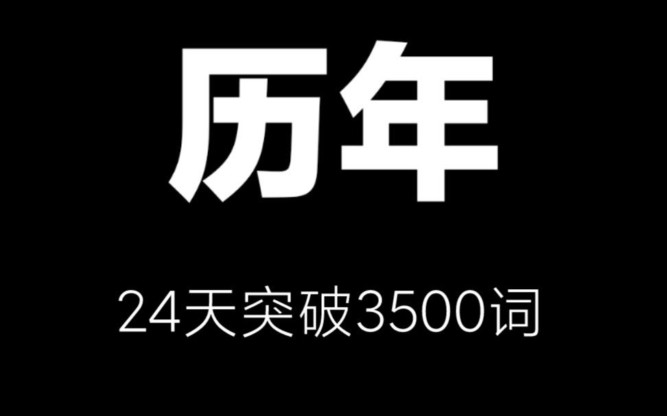 历年高考超纲重要词汇哔哩哔哩bilibili