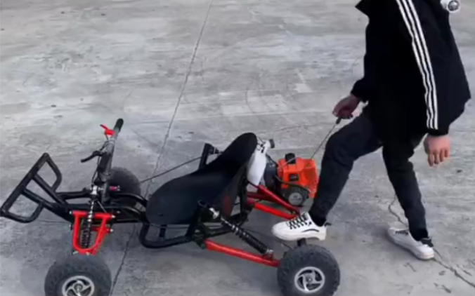 自制卡丁车土路坑洼路面沙石路专属