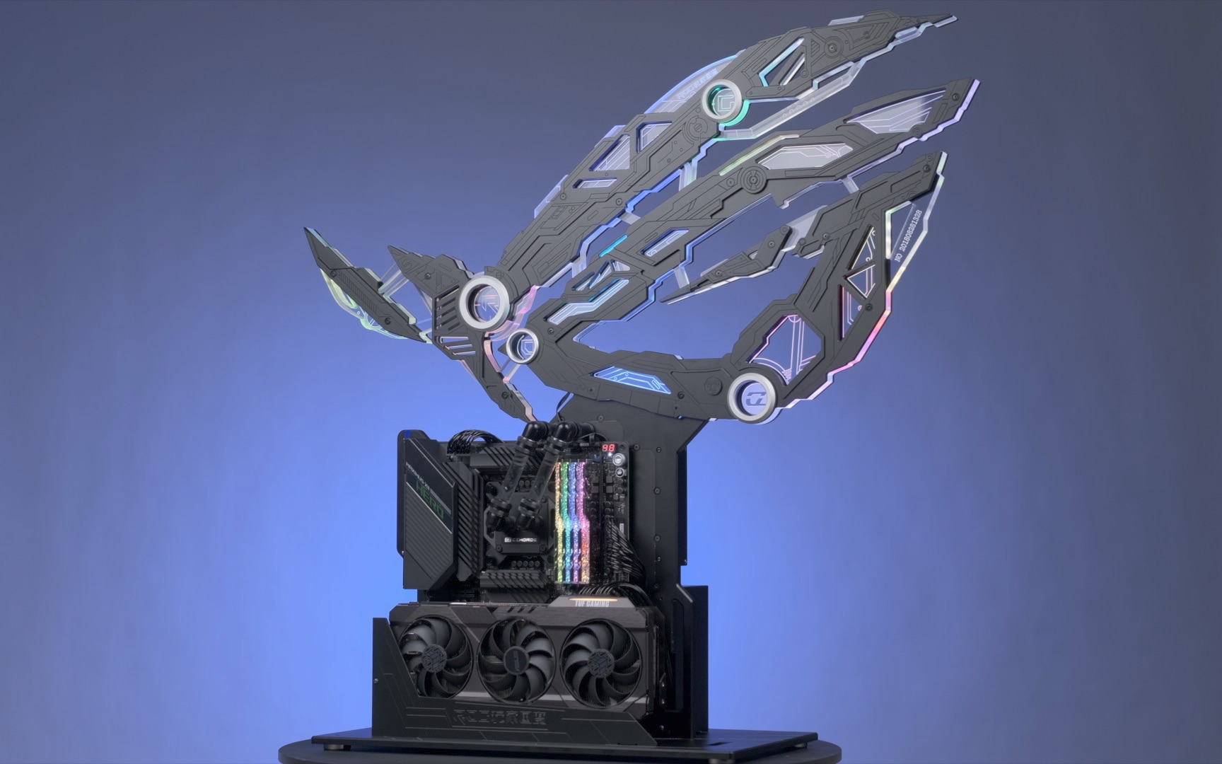 【装机演示】旗舰级全家桶 czhorde信仰之眼水冷版装机