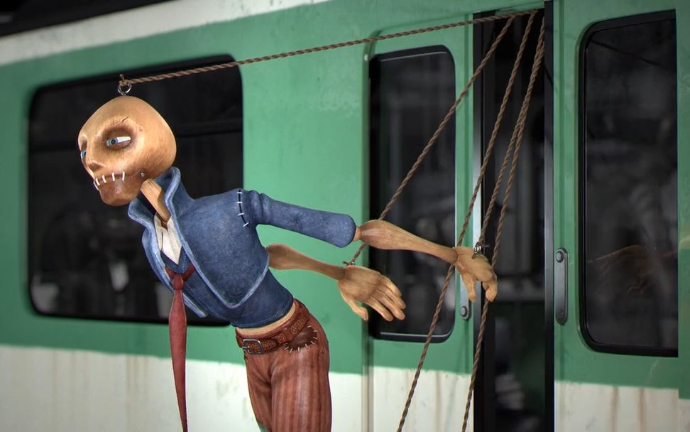 城市里的人们被制成傀儡,一举一动都被操纵!日子过得毫无生气